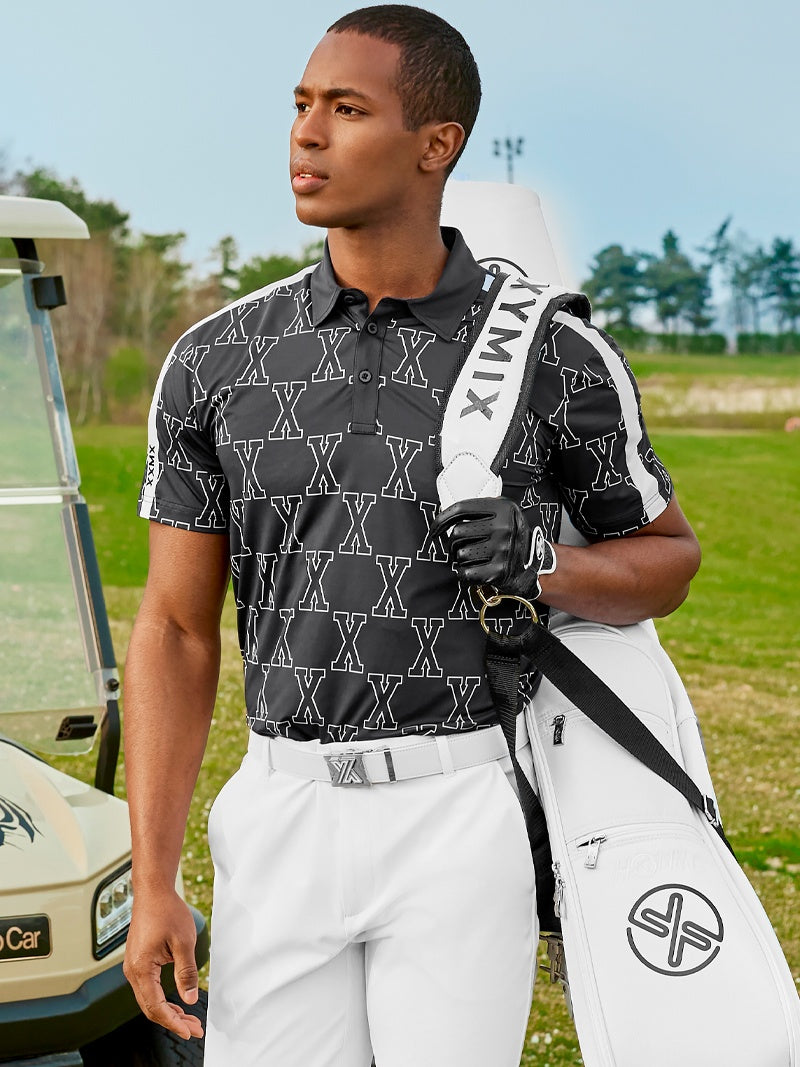 XEXYMENS GA7001H ゴルフマーカー付き 本革 ゴルフベルト