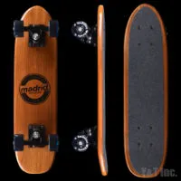 ゴールドカップバナナボードブラック・ゴールドカップ・スケートボード