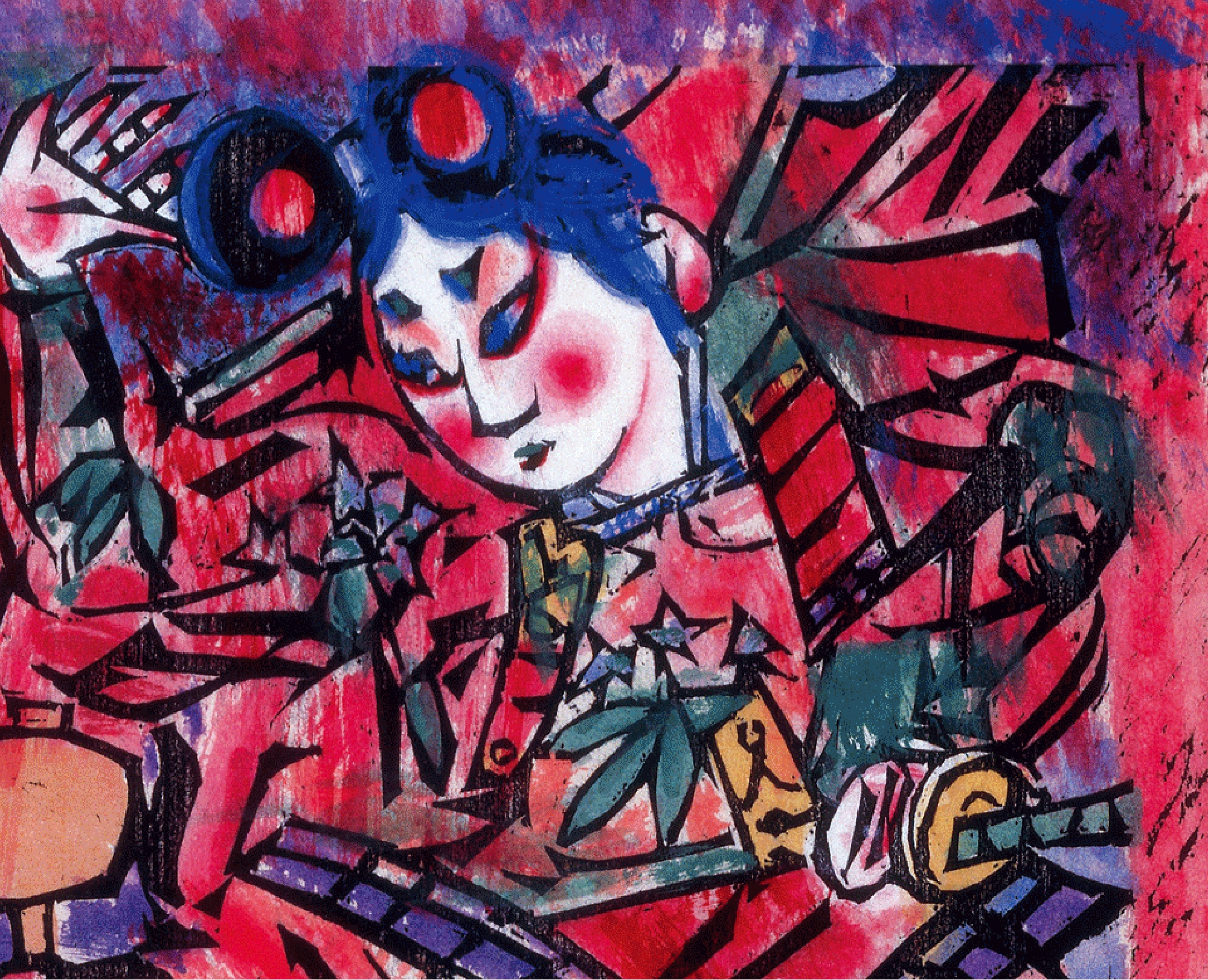 青森佞武多の柵・額Cタイプ | ご贈答品のご案内 棟方志功｜安川