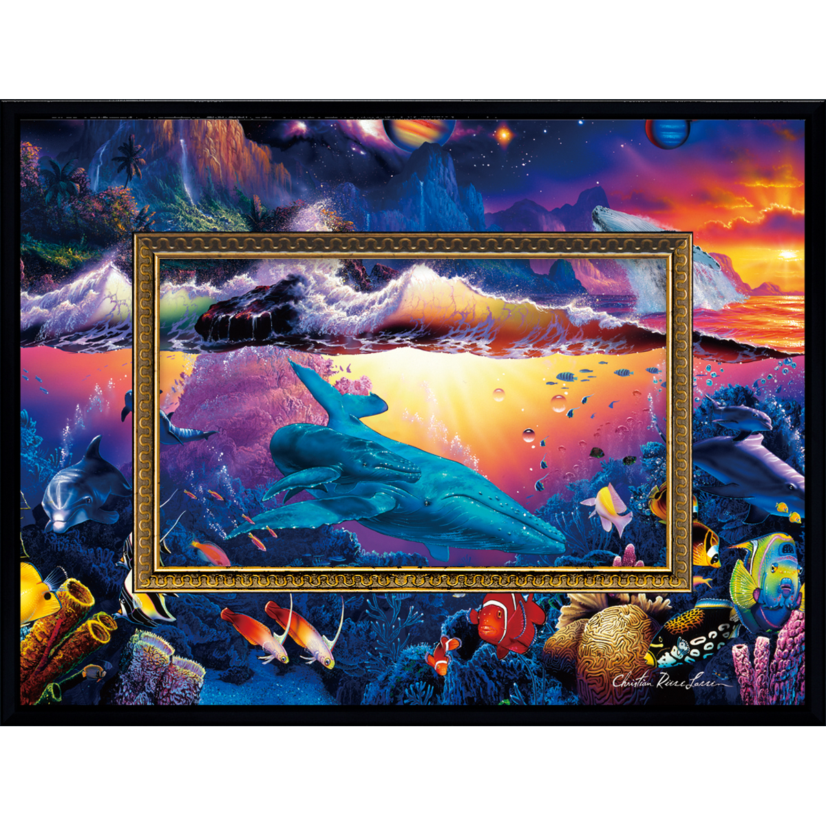 クリスチャン・リース・ラッセン ビッグアート「ギャラクシー オブ