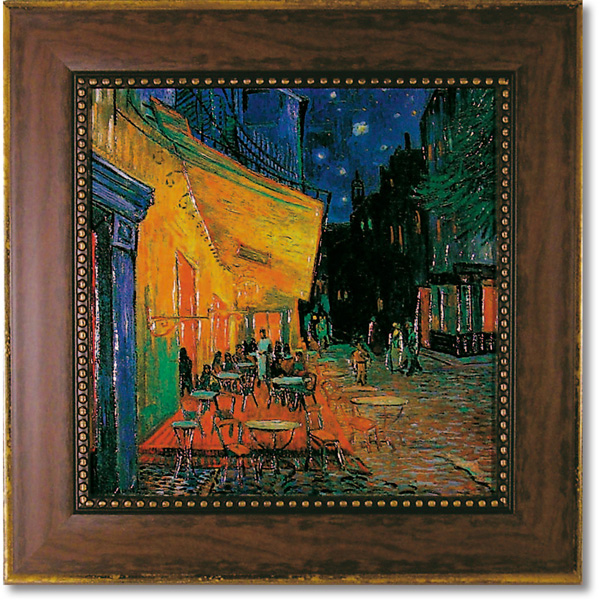 ゴッホ「夜のカフェテラス」 | ユーパワー オンラインショップ