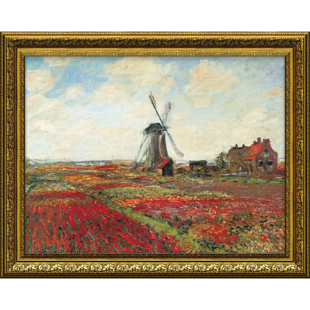 ミュージアムアートシリーズ モネ「チューリップ畑」 | ユーパワー