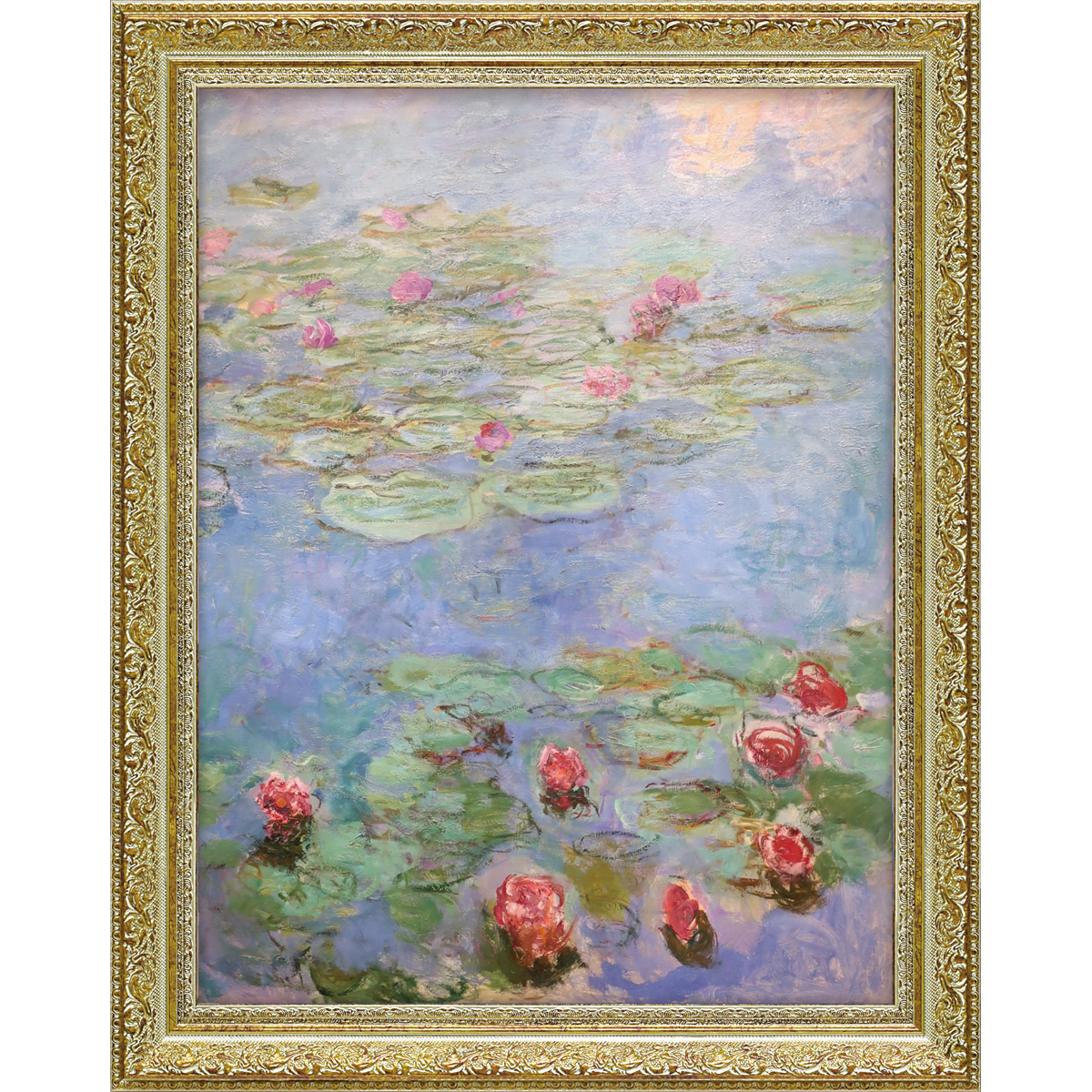 モネ「睡蓮3」 | ユーパワー オンラインショップ | インテリアアート