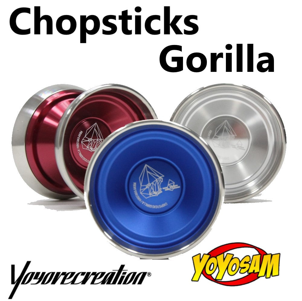 Yoyorecreation Chopsticks Gorilla Yo-Yo - Bi-Metal - Hirotaka