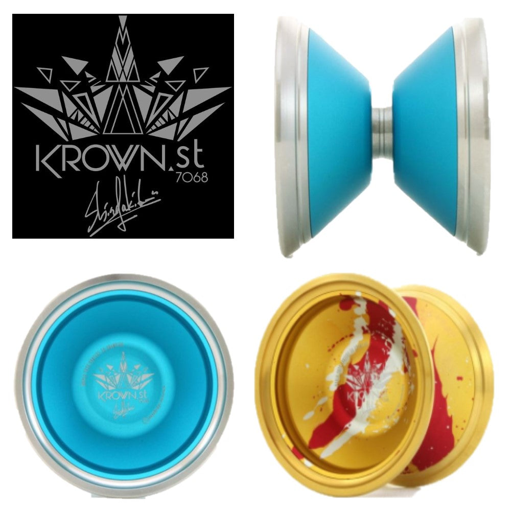 C3yoyodesign Krown ST 7068 Yo-Yo - 7068 Aluminum YoYo - World