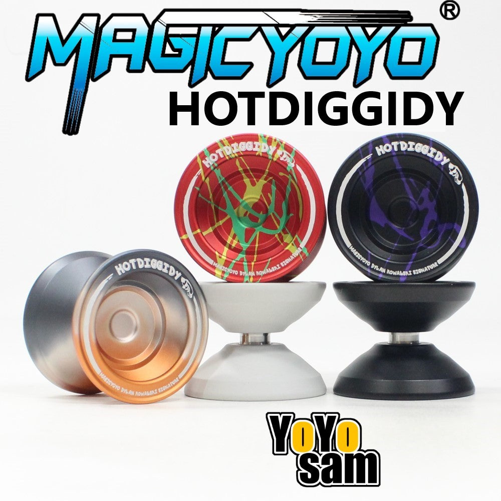 MAGICYOYO HOTDIGGIDY Yo-Yo - 6061 Aluminum - Dylan Kowalski