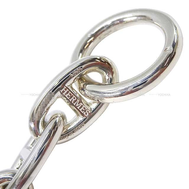 HERMES エルメス ブレスレット シェーヌダンクル GM 12コマ シルバー