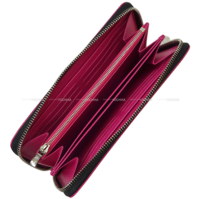 LOUIS VUITTON ルイ・ヴィトン 長財布 ジッピーウォレット 黒/ホット