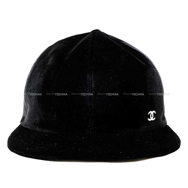 2022年 秋冬 CHANEL シャネル キャップ レディース ココマーク #L 黒