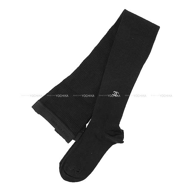 CHANEL シャネル レディース タイツ ココマーク #S 黒 (ブラック) 新品