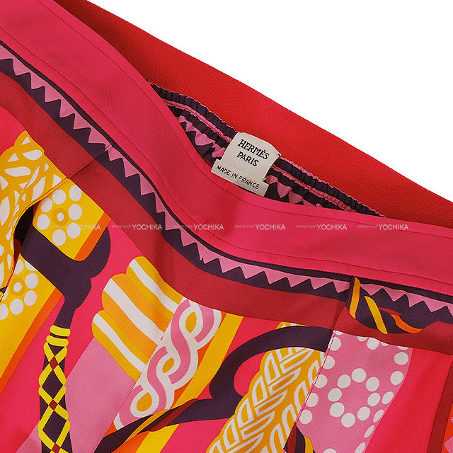 渋谷並木橋店】HERMES エルメス パンツ パジャマ ツイルレーヌ 鐙の