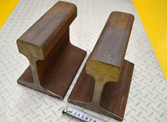 鉄道 線路レール中古鋼材(30～60kg/m)各品種 レールアンビル 金床 文鎮