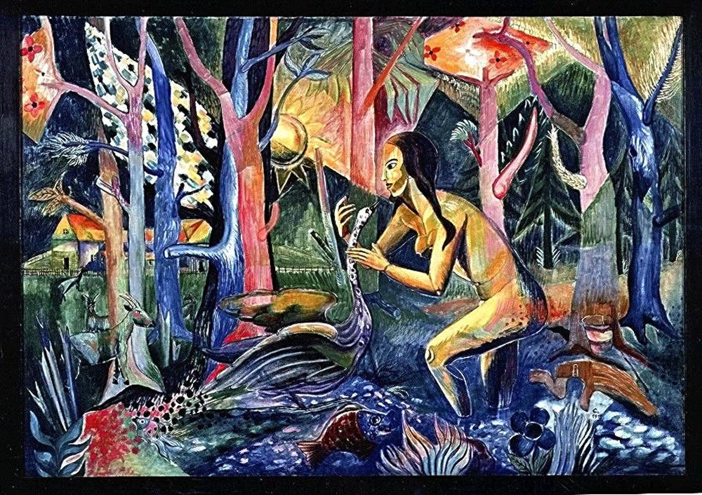 高知県立美術館の油彩画「少女と白鳥」、贋作と判断…購入先の画廊に