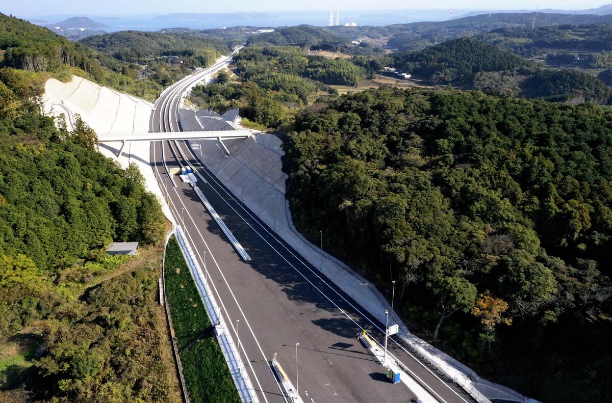 未使用】日本道路公団 北九州自動車道全通記念ハイウェイカード 1000円