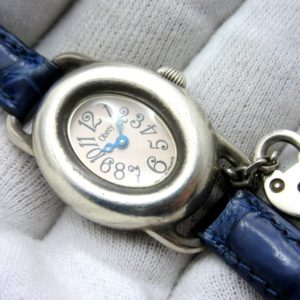 オブレイ Obrey ”オーバル チャーム付 レディースウォッチ ” ソリッド