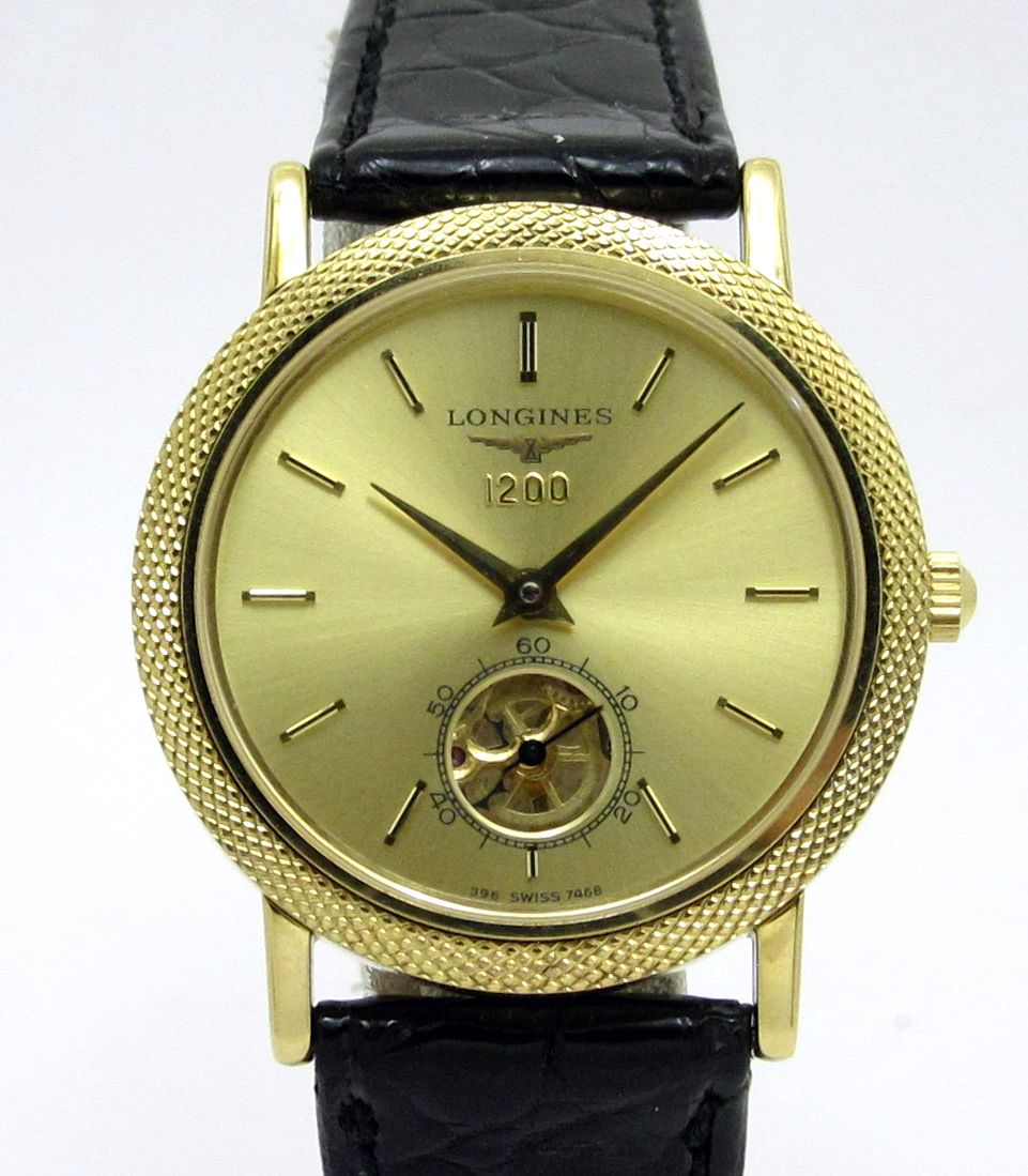 ロンジン LOMGINES ” K18YG無垢 京都 平安建都1200年記念限定 AD794