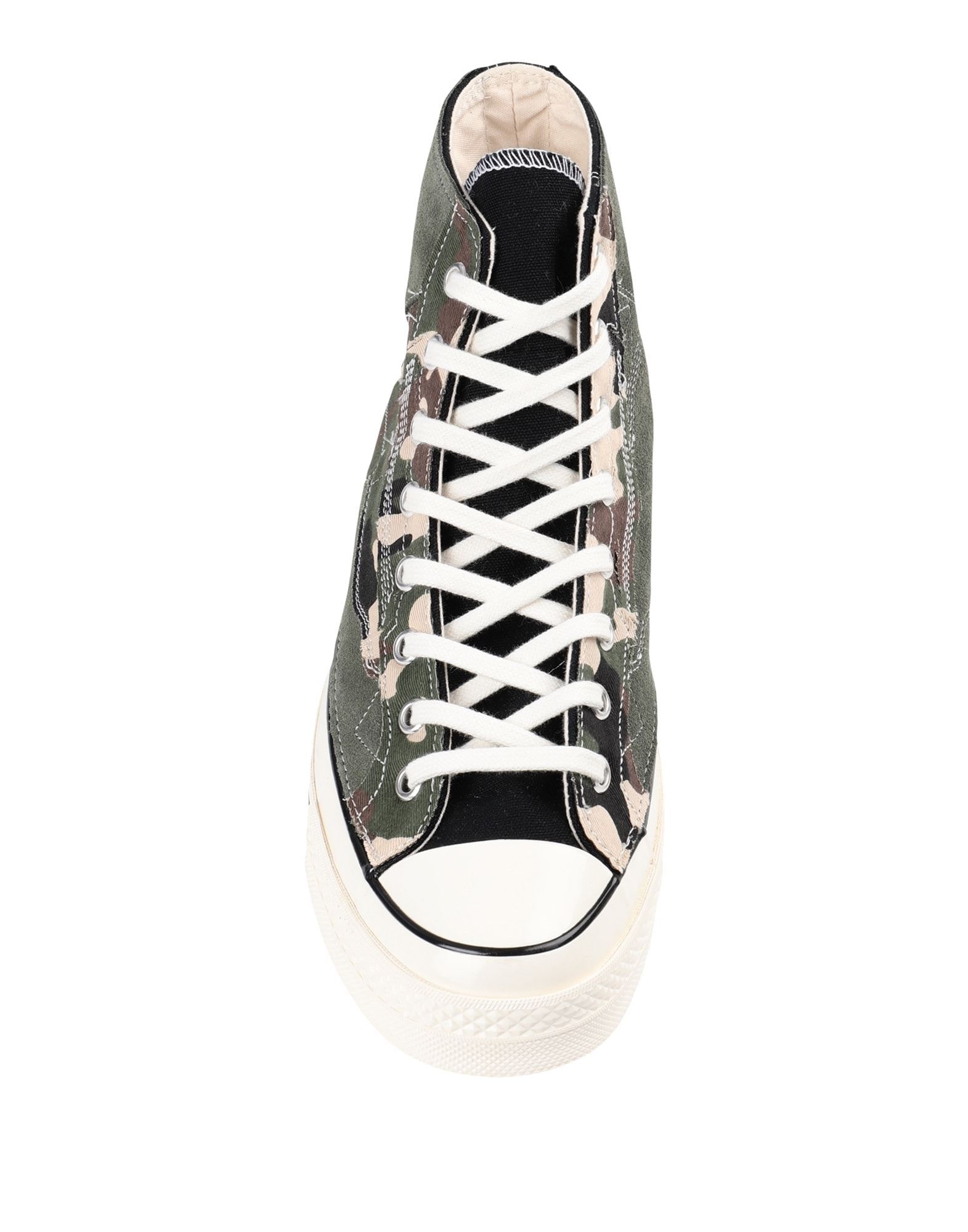 CHUCK 70 CANVAS LTD HI | Military green Women's Sneakers | YOOX