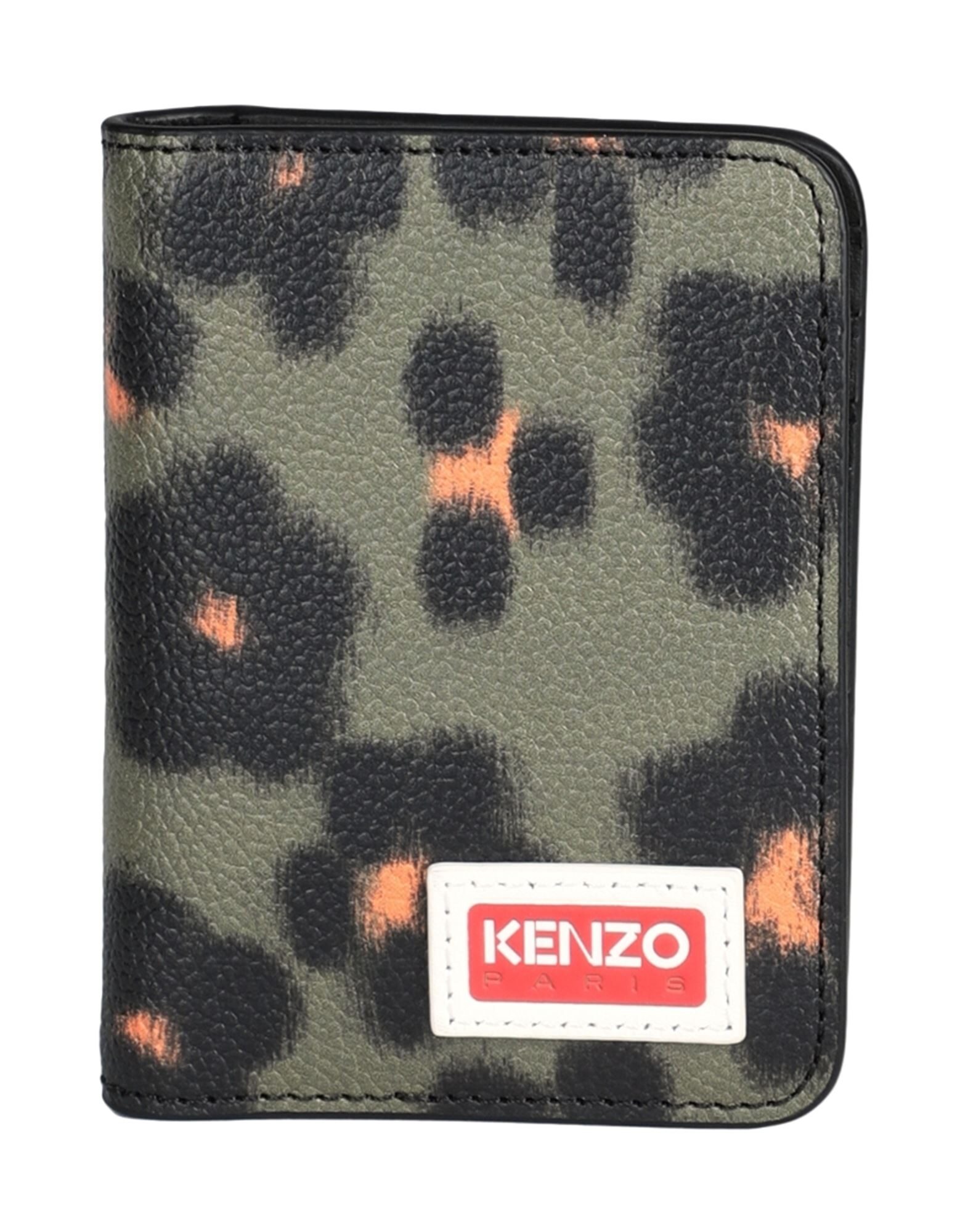 KENZO レザー小物 | 財布 ミリタリーグリーン レディース | YOOX
