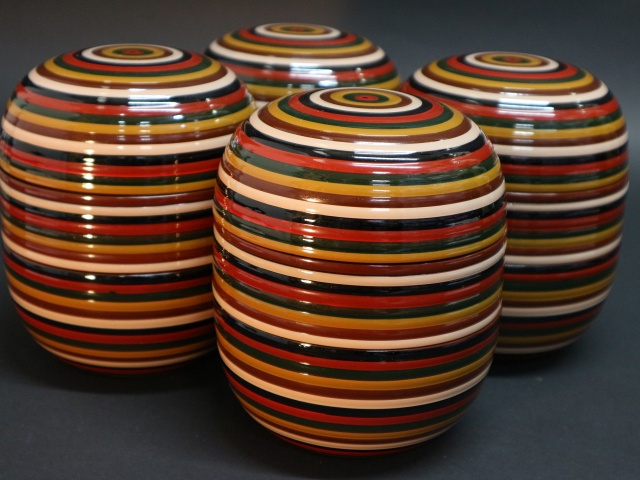 独楽塗 信玄弁当箱｜骨董品買取よろず屋ありんす