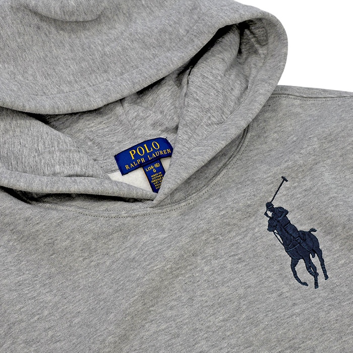 ポロ ラルフローレン ボーイズ ビックポニー 裏起毛 パーカー トレ-ナ