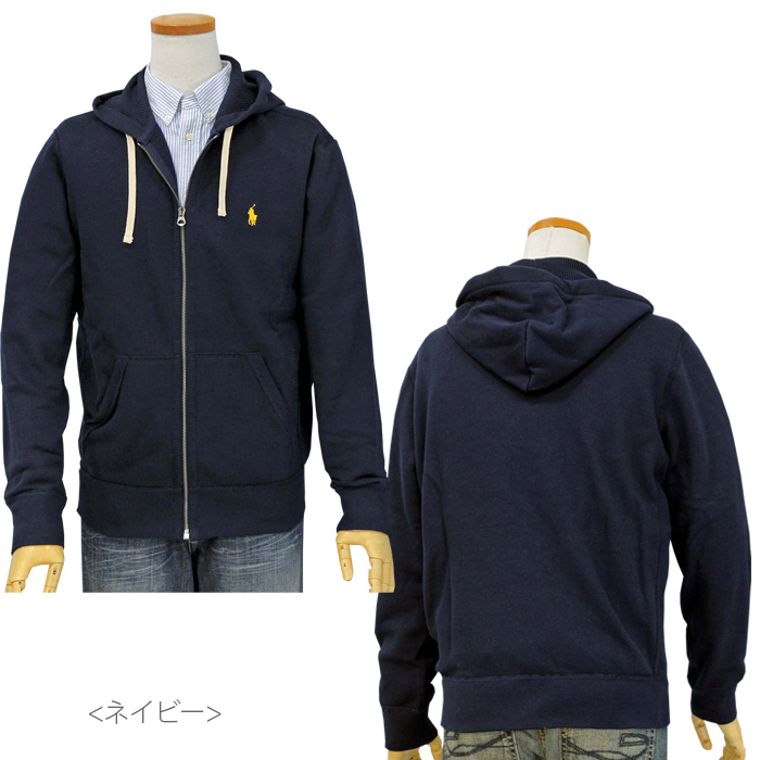 ポロ ラルフローレン メンズフルジップパーカー【特大寸あり】 トレ-ナ