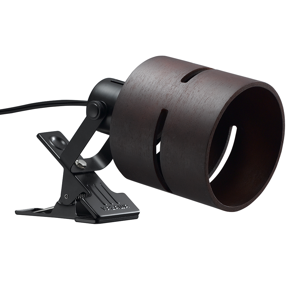 ウッドセードクリップライト ダークウッド｜YAZAWA CORPORATION