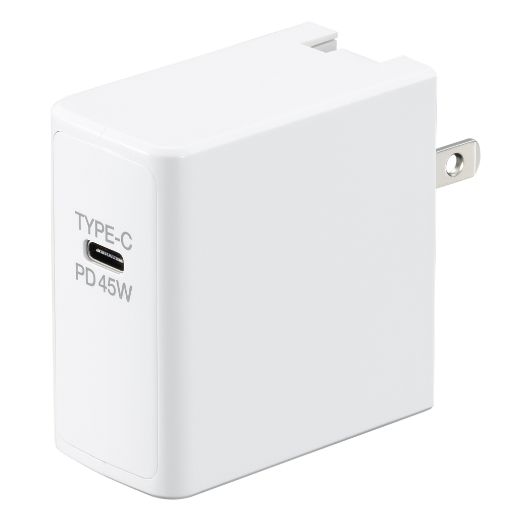 USBアダプター1ポートPD18Wホワイト｜YAZAWA CORPORATION