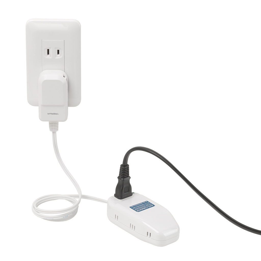 プラグが変形！世界中で使える変圧器 60W/40W｜YAZAWA CORPORATION
