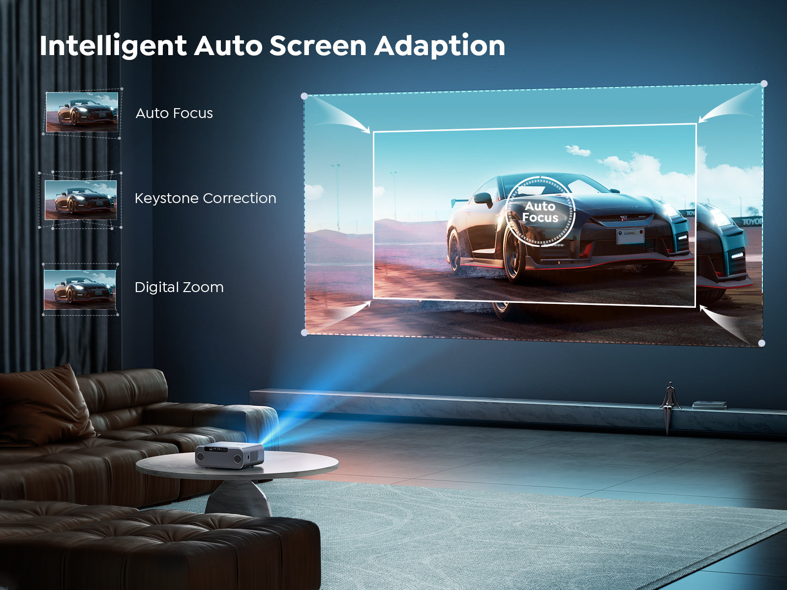 Yaber Pro V9 TVビデオプロジェクター