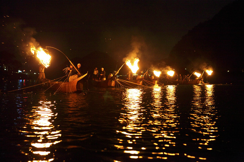 ぎふ長良川鵜飼 ｜ 日本夜景遺産