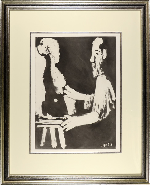 パブロ・ピカソ「銅版画集 流砂 画家とモデル」 | 山田書店美術部