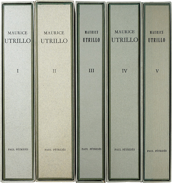 L'OEUVRE COMPLET DE MAURICE UTRILLO” ポール・ペトリデス編 | Yamada