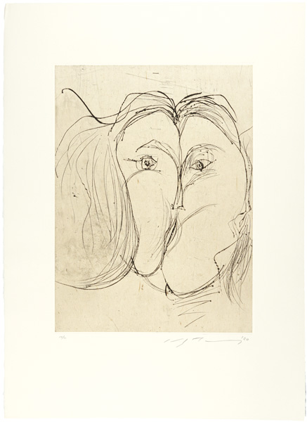 池田満寿夫「顔の中の女（8）」 | 山田書店美術部オンラインストア