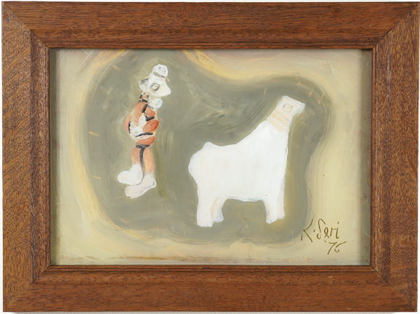 芹沢銈介「自筆硝子絵 ペルーみやげ」 | 山田書店美術部オンラインストア