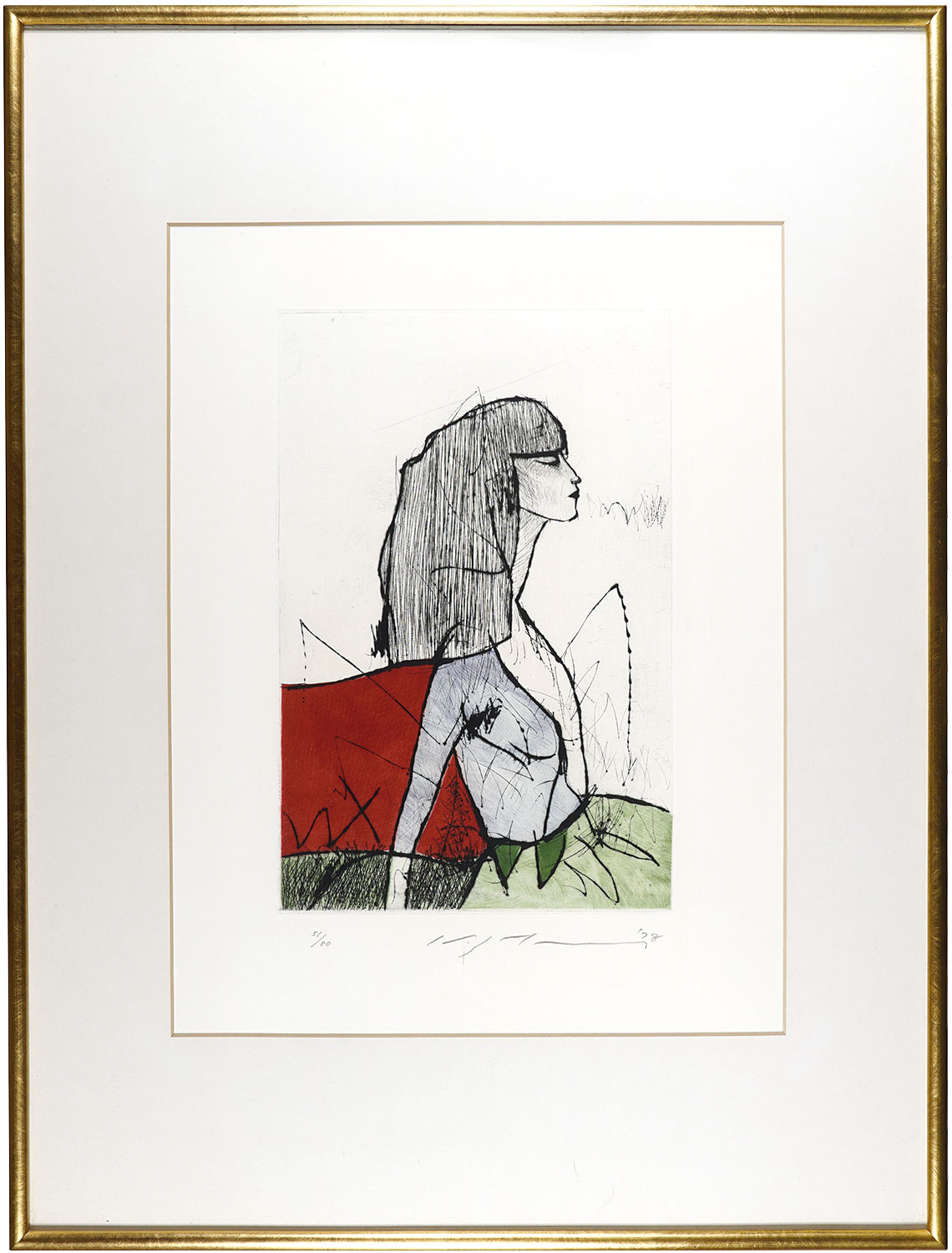 池田満寿夫「SAYOKOの肖像」 | 山田書店美術部オンラインストア