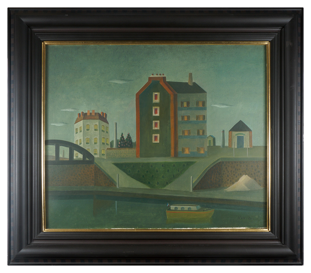 小杉小二郎「セーヌ河畔」 | 山田書店美術部オンラインストア