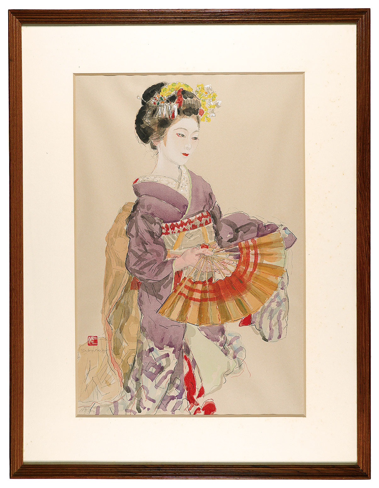 宮本三郎「『舞妓十二題集』より」 | 山田書店美術部オンラインストア