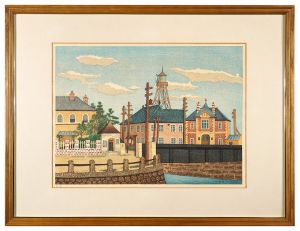 岡鹿之助「三色すみれ」 | 山田書店美術部オンラインストア