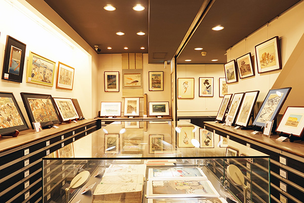 宇野信夫「自筆画賛色紙」 | 山田書店美術部オンラインストア