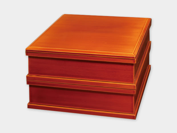 飛騨春慶塗 7寸二段重（重箱） - 飛騨高山の伝統工芸 飛騨春慶塗製造元