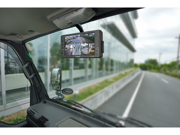 市光 STR-300 ドライブレコーダー一体型7型HD対応液晶モニター ルーム