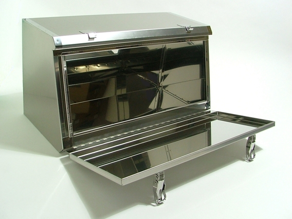 ステンレス工具箱 600×290×320mm HKK-600B SUS304 - トラックボディ