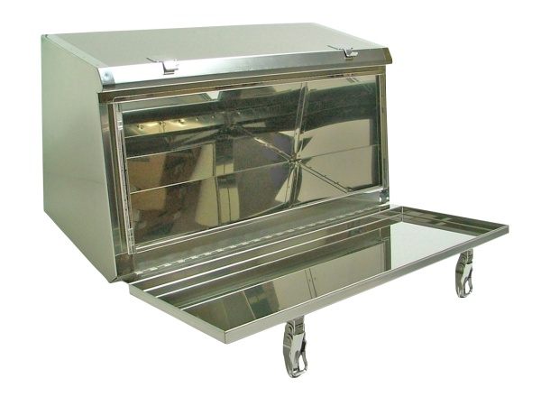 ステンレス工具箱 500×290×320mm HKK-500B SUS304 - トラックボディ