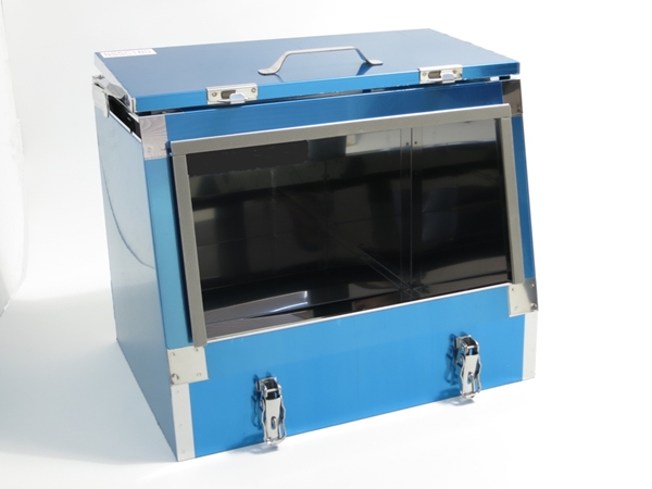 ステンレス工具箱 スライドオープン型 900×450×450mm 中間鋼種