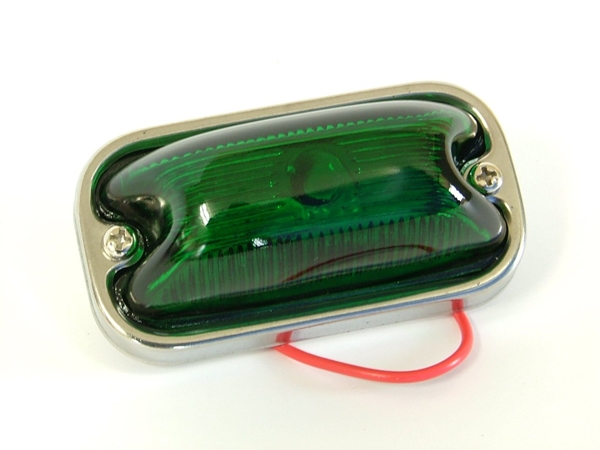 サイドマーカー アクリルレンズ LO-100 緑(前開き) - トラックボディ