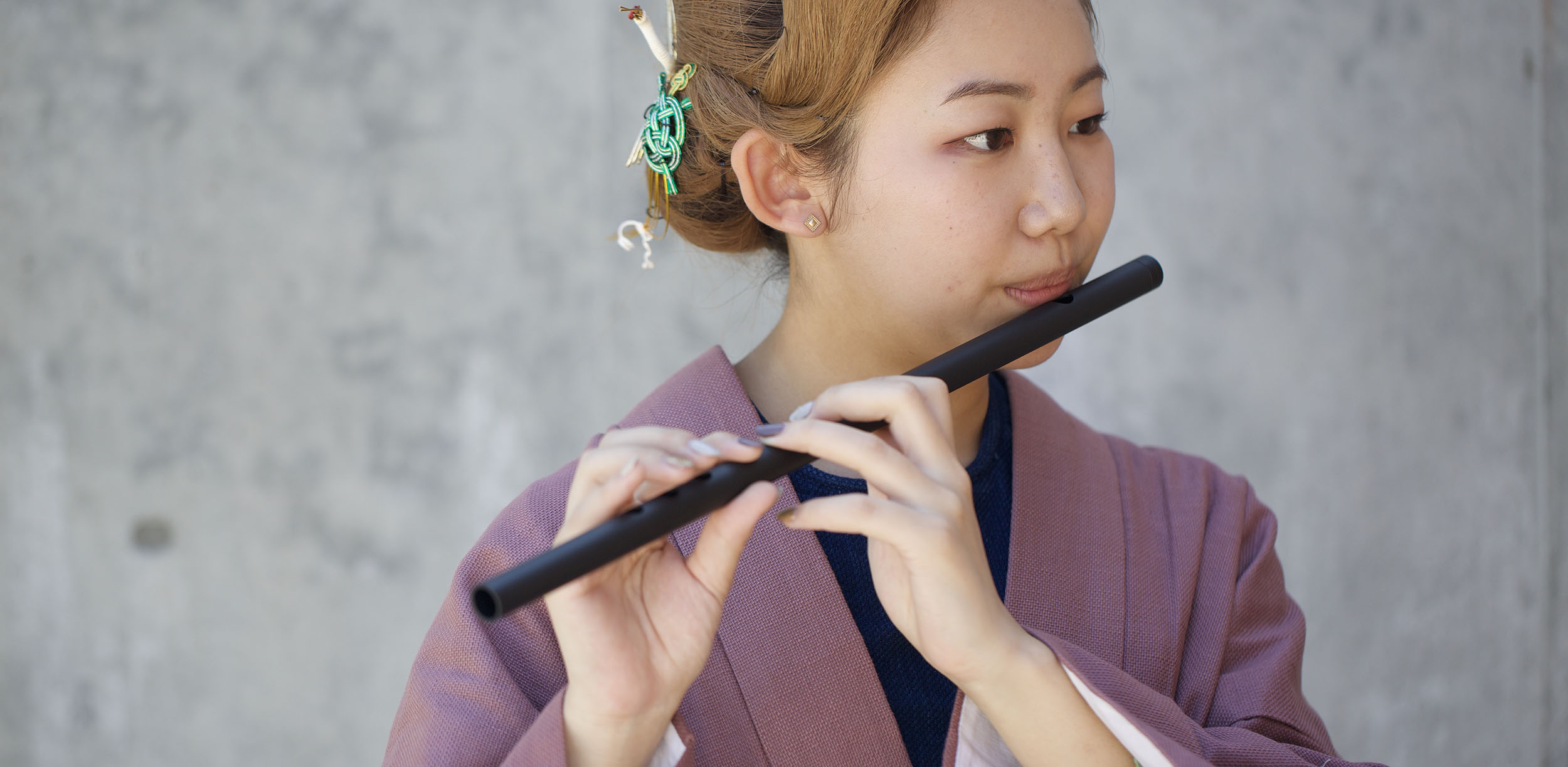 洒楽斎（しゃらくさい）祭り用アルミ笛