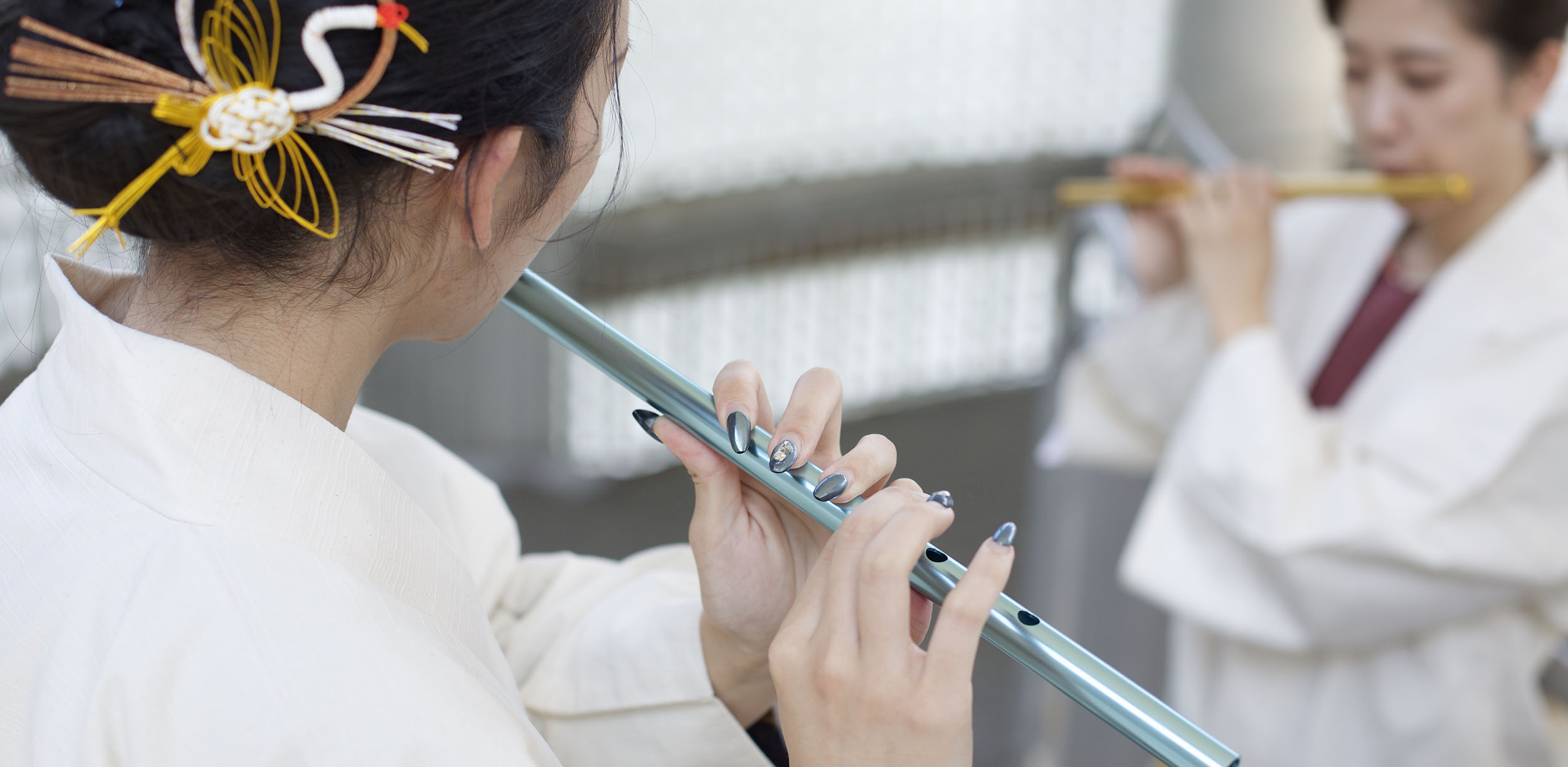 洒楽斎（しゃらくさい）祭り用アルミ笛