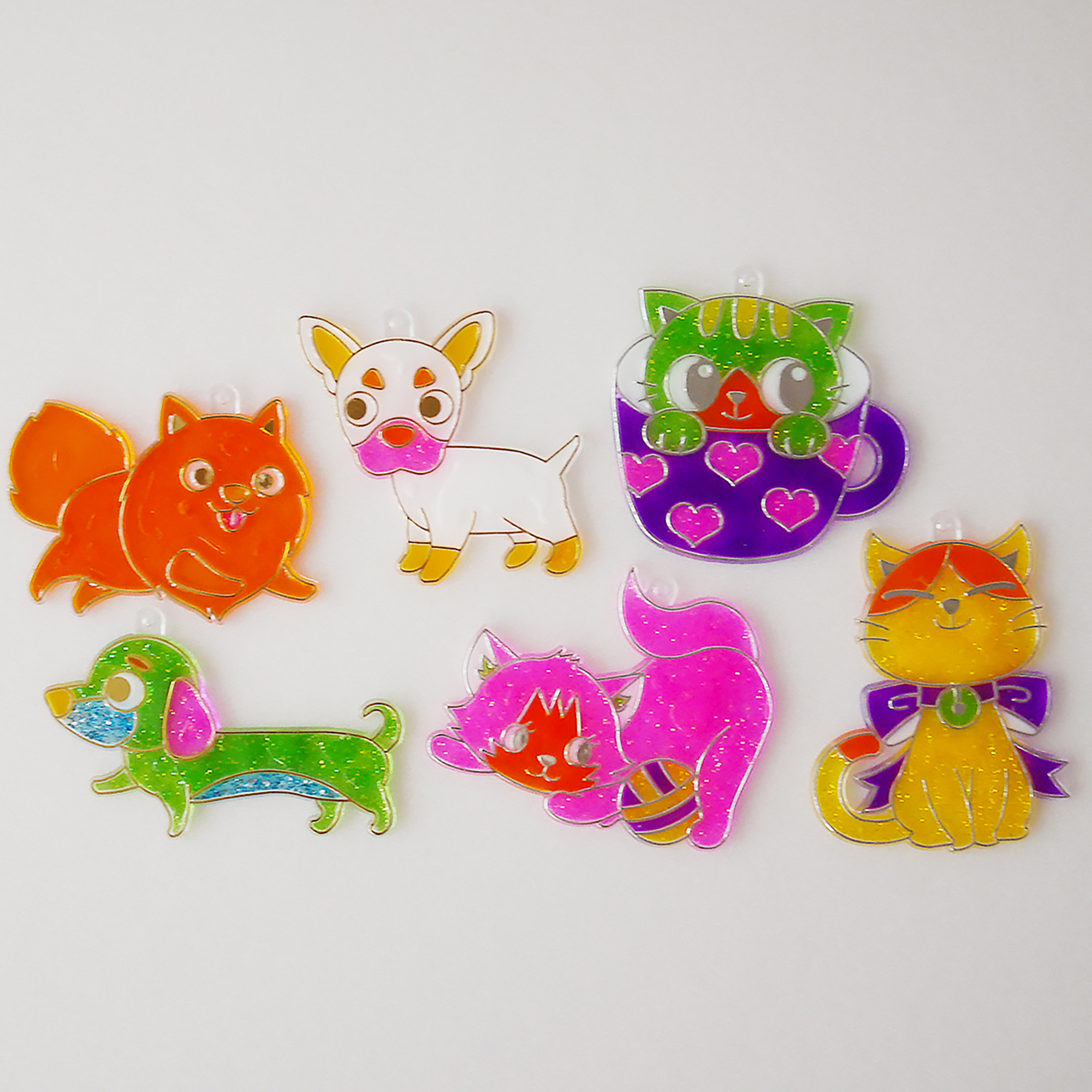 グラスデコ オーナメントセット ねこ | ヤマト株式会社