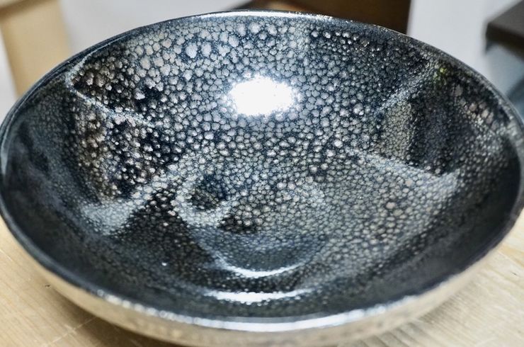 真右衛門作 茶碗 油滴天目 有田焼やきもの市場 | 有田焼 油滴天目 抹茶