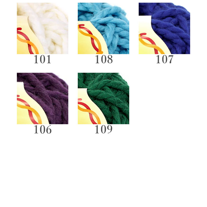 毛糸 超極太 極々太 ウール 100％ パピー / Puppy(パピー) プーリー